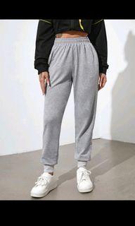 Grey jogging pants