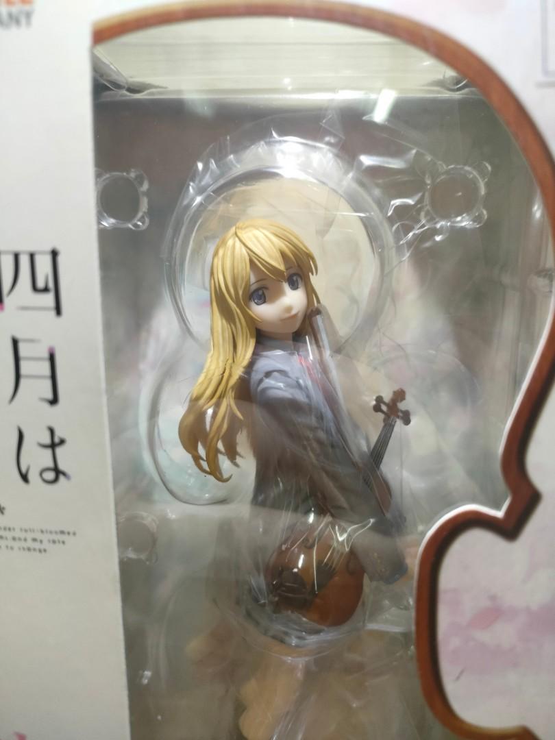 GSC Kaori Miyazono 1/8 scale (Category: Figurines & Statues) located in Manila. Submitted by nigel_seashells (Listing ID 1128596683, Image 2). Description: Mint in sealed box. Meet up (QC only) or delivery through shopee/LBC - GSC Website - From the popular anime series 'Your lie in April' comes a rerelease of the 1/8th scale figure of Kaori Miyazono. The figure is based on an illustration drawn by the original creator of the series, Naoshi Araka