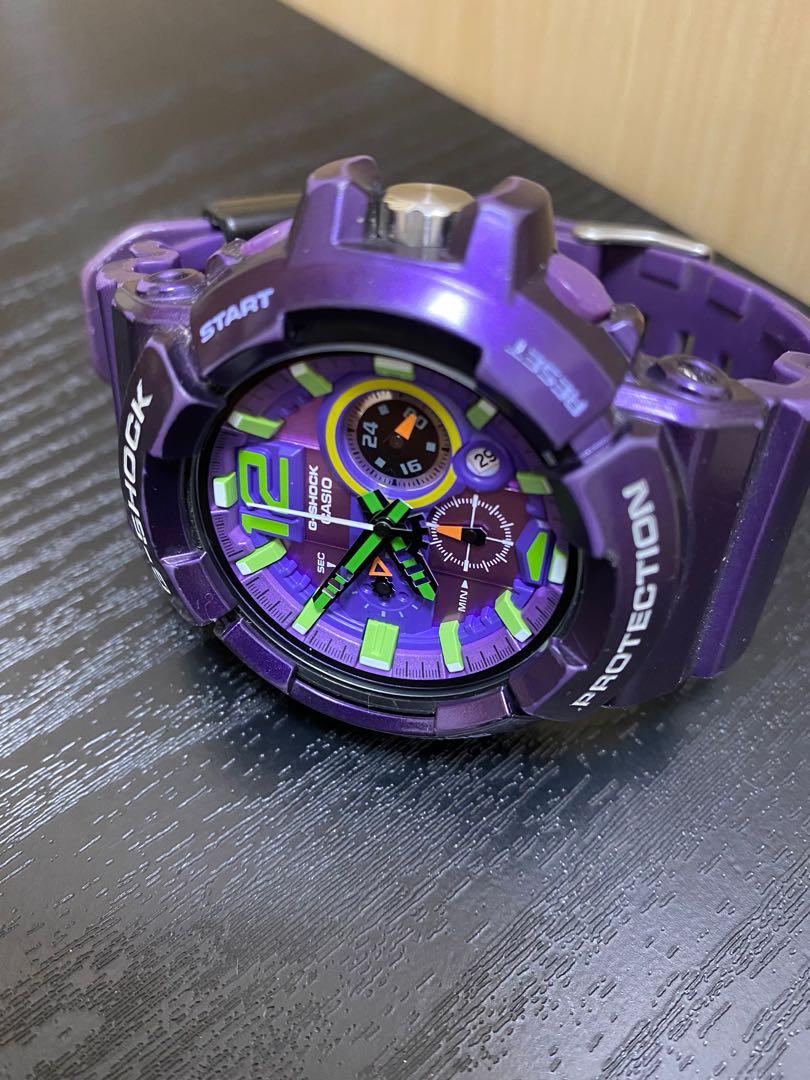 美品 美味しく エヴァ初号機 GAC-110-6AJF G-SHOCK レアカラー