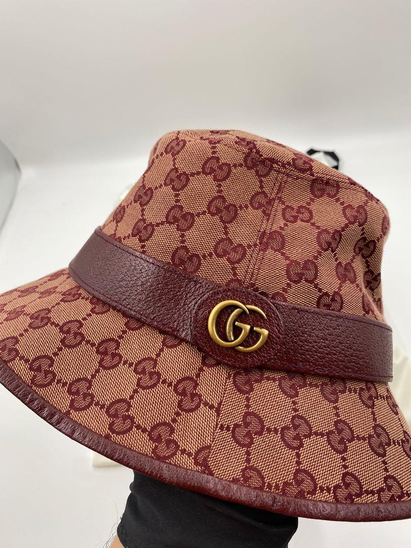 Gucci GG Supreme Bucket Hat, Luxury 