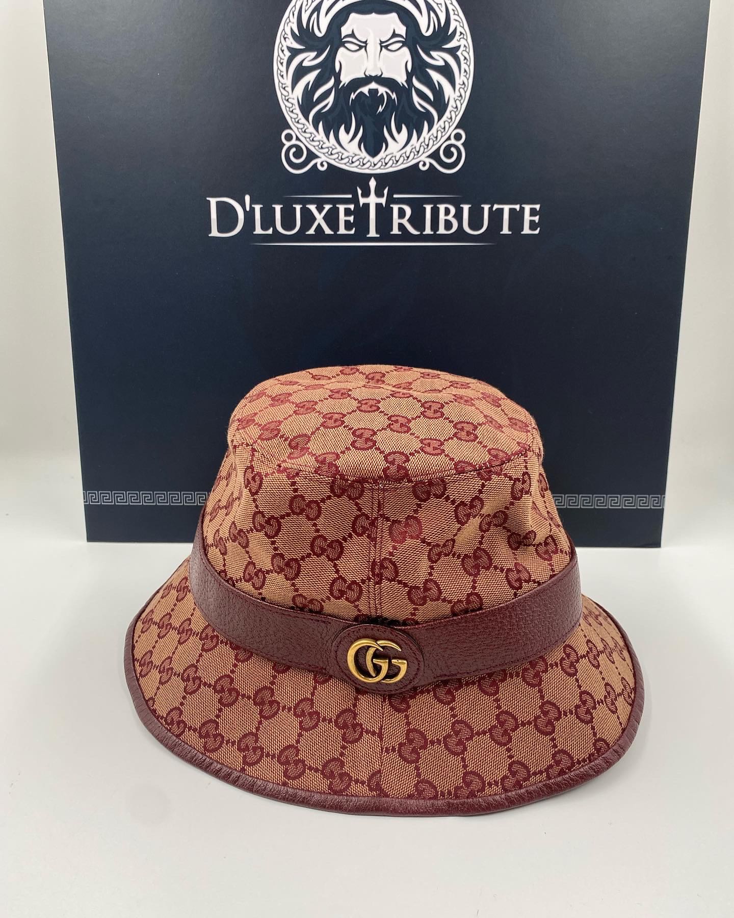 Gucci supreme bucket hat best sale