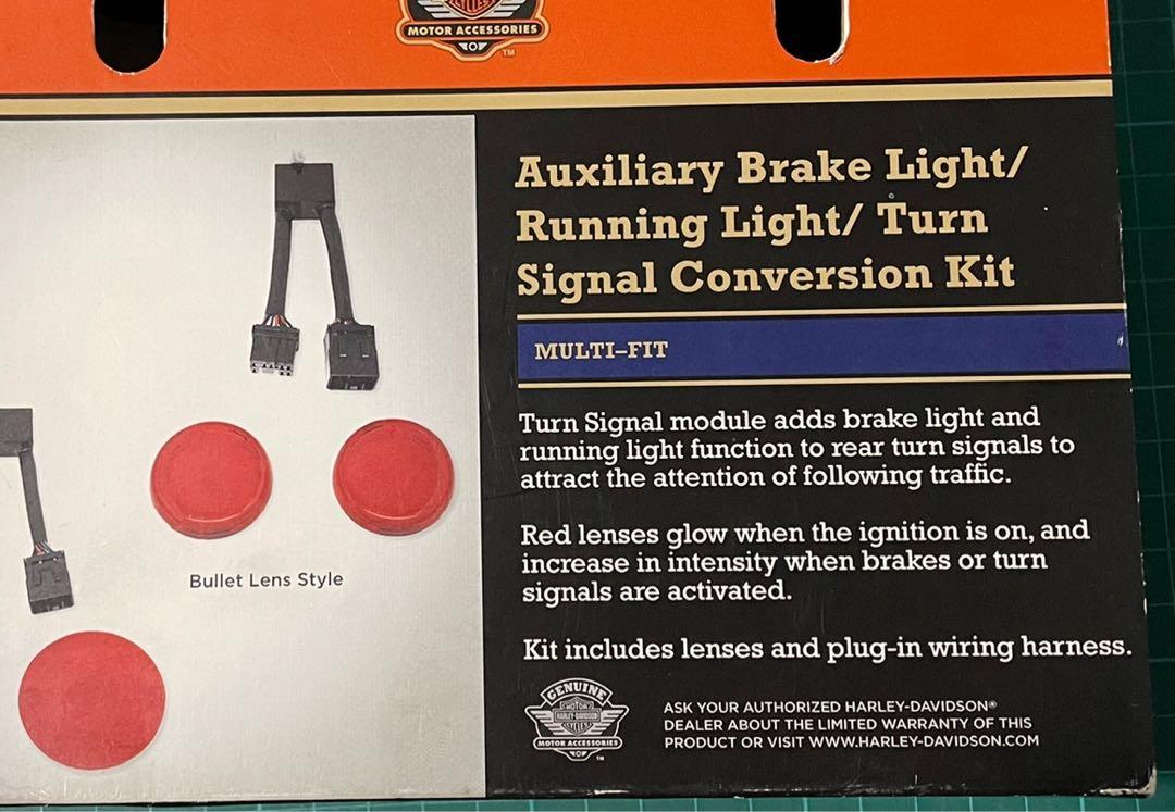Harley Davidson turn signal conversion kit, Motorcycles, Motorcycle