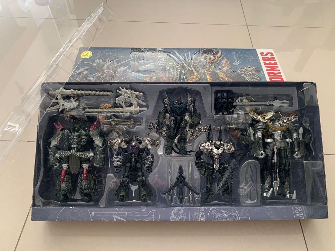 Hasbro transformers dinobot unleashed 5 pack (platinum edition) plus