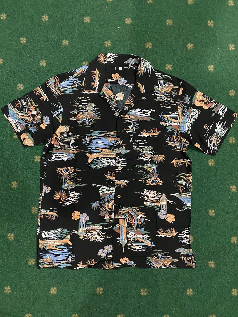 Hawaiian Shirt Schott, Men's Fashion 
