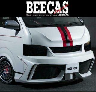 📦Hiace Beecas Front bumper Kits