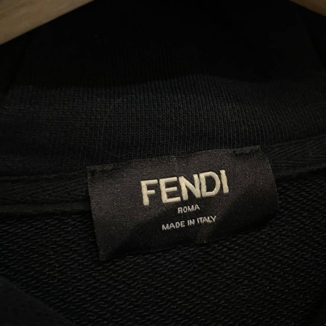 Fendi diabolic eyes hoodie clearance