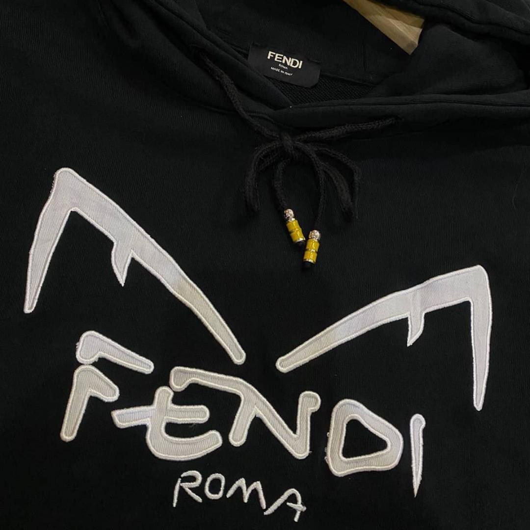 Fendi diabolic eyes hotsell hoodie