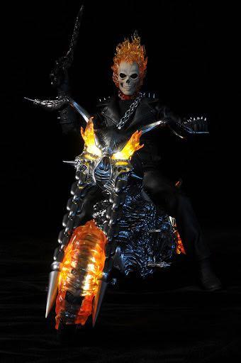 Ghost Rider Shield Toy Hot Toys MMS133 Ghost rider With Hell Cycle sideshow shield marvel ...