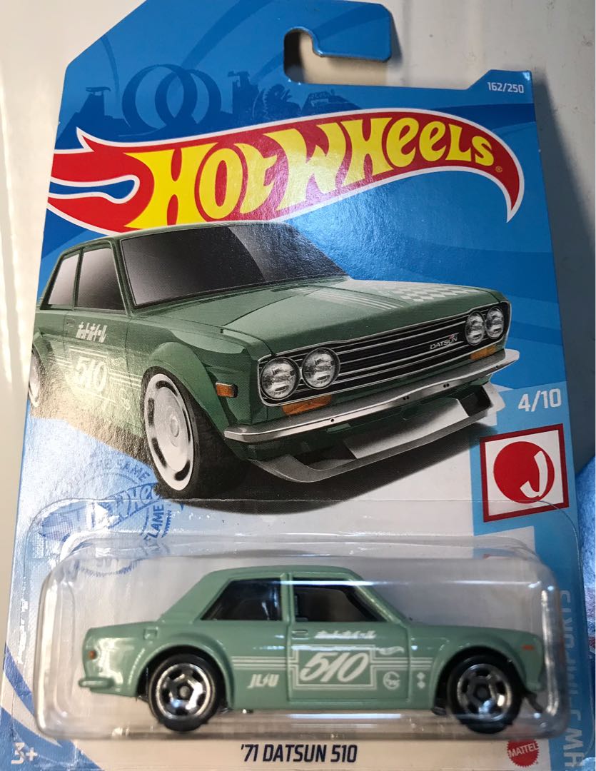 HOTWHEELS ( ‘71 DATSUN 510 ), Toys & Collectibles, Mainan di Carousell