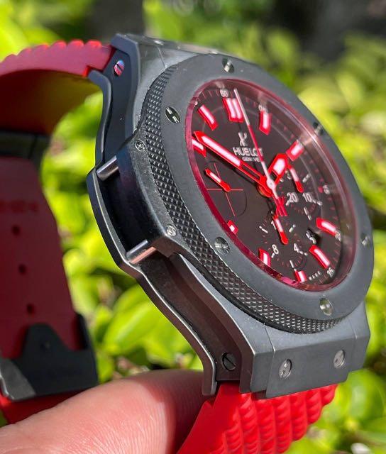 Hublot red outlet sapphire