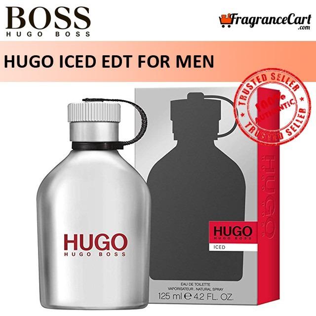 Hugo Boss Iced Eau de Toilette for Men, 2.5 Fl Oz *EN