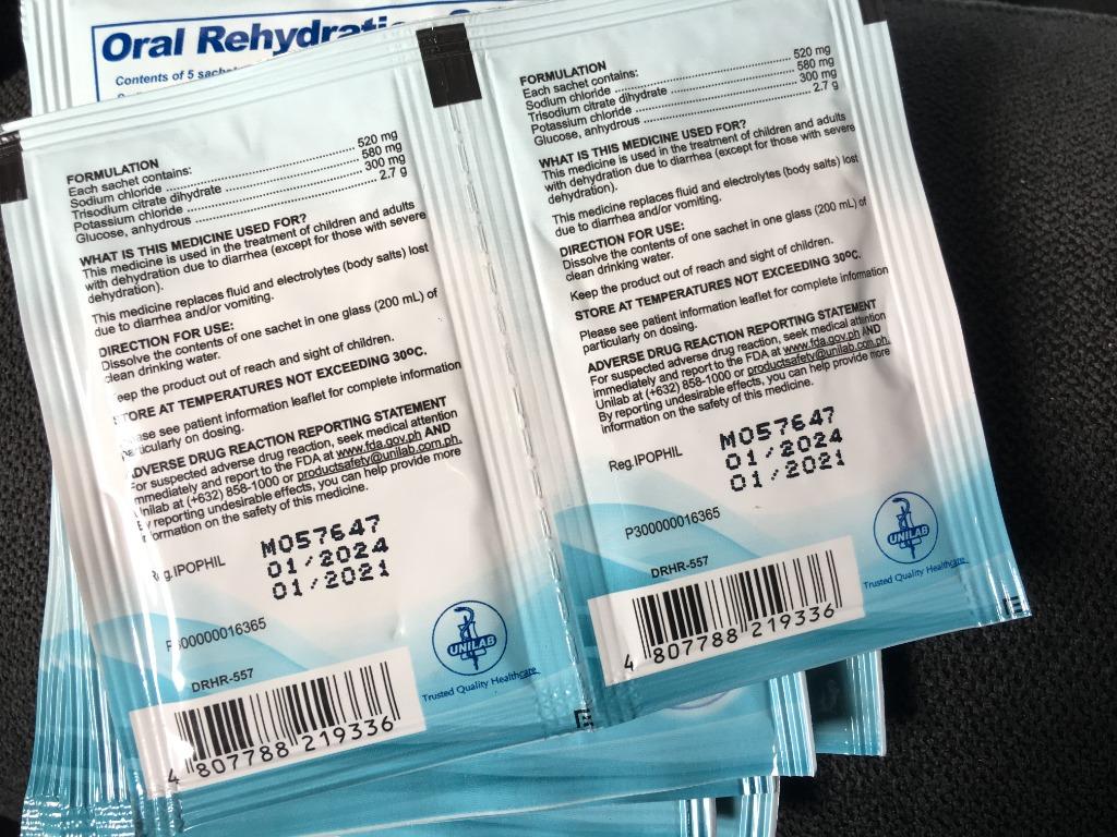 Hydrite ORS (15 pcs, 01/2024 expiry), Health & Nutrition, Health Supplements, Health Food