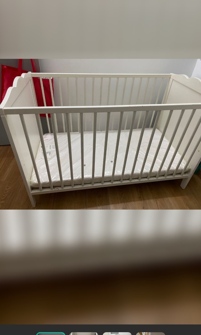 Ikea baby cot, Babies & Kids, Baby Nursery & Kids Furniture, Cots