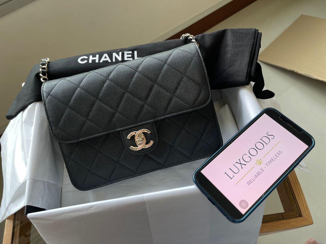 Unboxing Chanel 22C Like a Wallet larger size what fits 