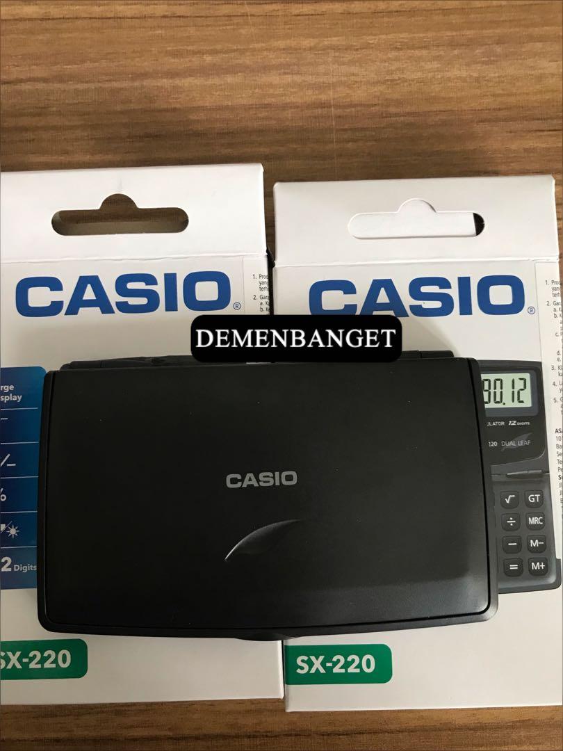 Casio sx deals 220 dual leaf