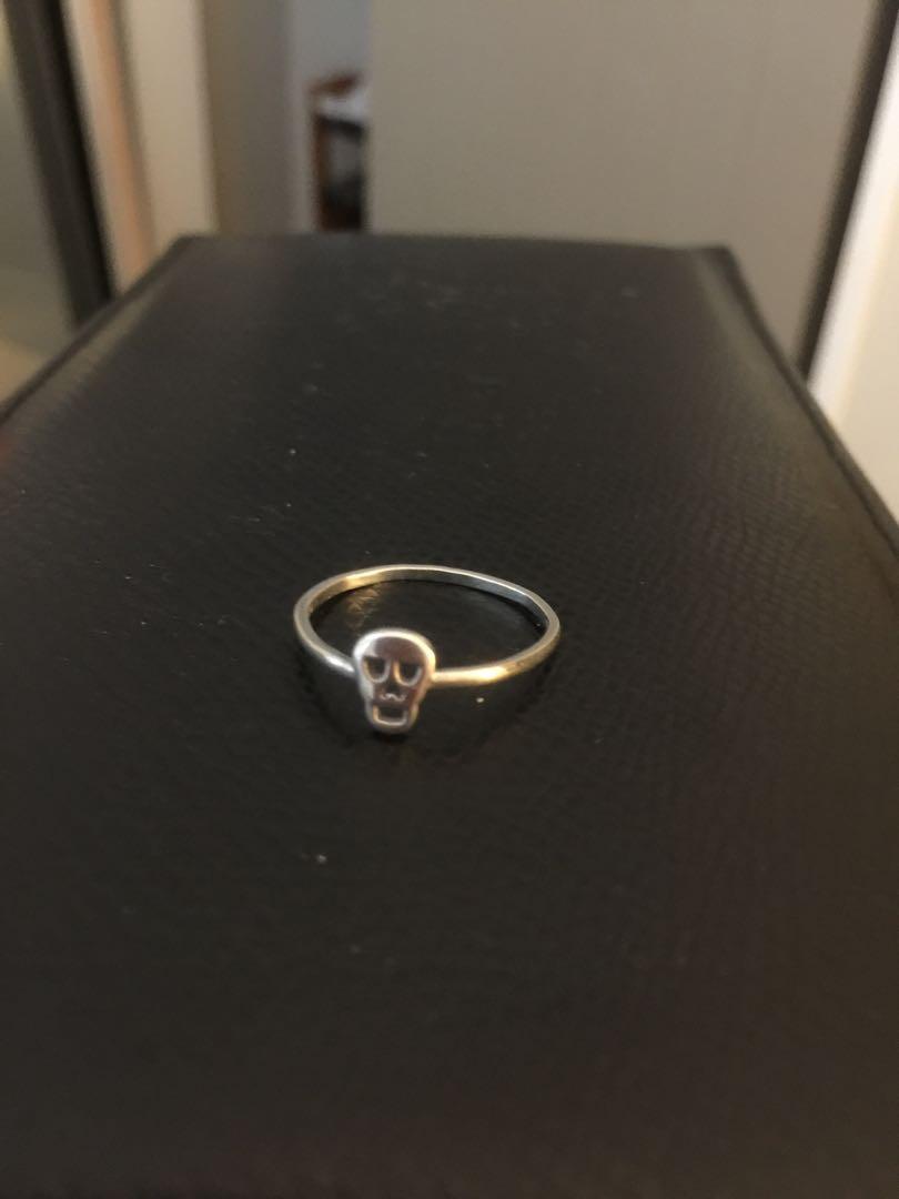 Karen Walker skull ring Luxury on Carousell
