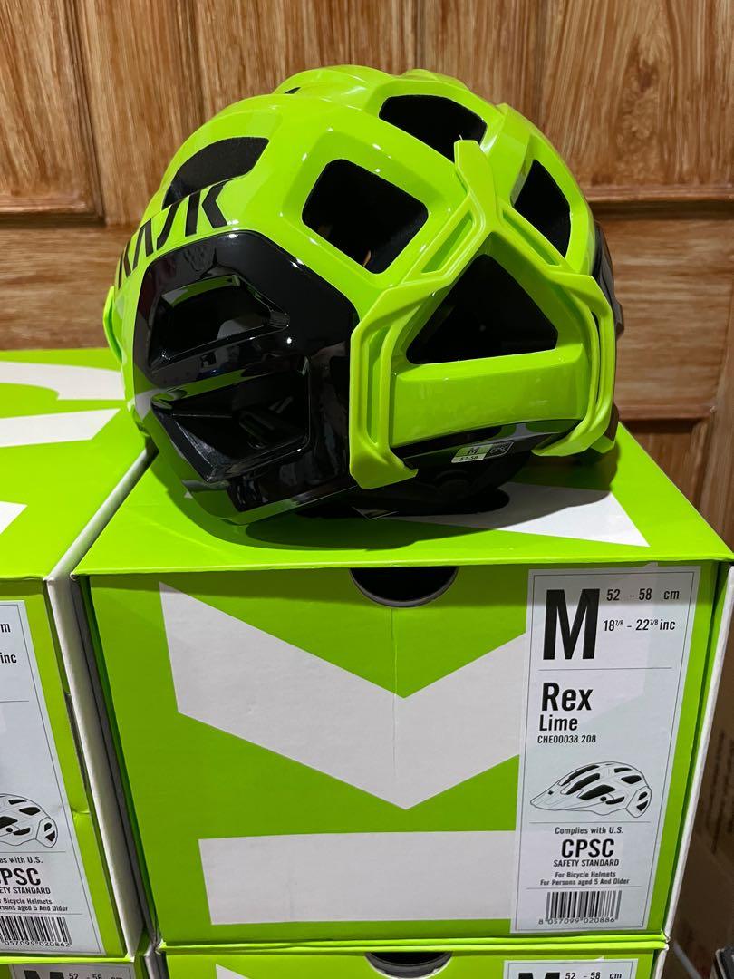 Kask Rex MTB Bike Helmet Medium Lime Green (Category: Bicycles) located in Mandaluyong City. Submitted by emes9 (Listing ID 1128643771, Image 3). Description: Brand New Kask Rex MTB helmet with multiposition visor. Rex has optimum airflow with 20 perfectly placed vents Can mount a Gopro vid cam. Made in Italy.