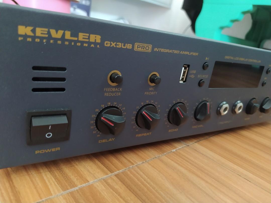 Kevler Gx3ub Pro 300 Watts Integrated Amplifier Videoke Audio Soundbars Speakers Amplifiers On Carousell