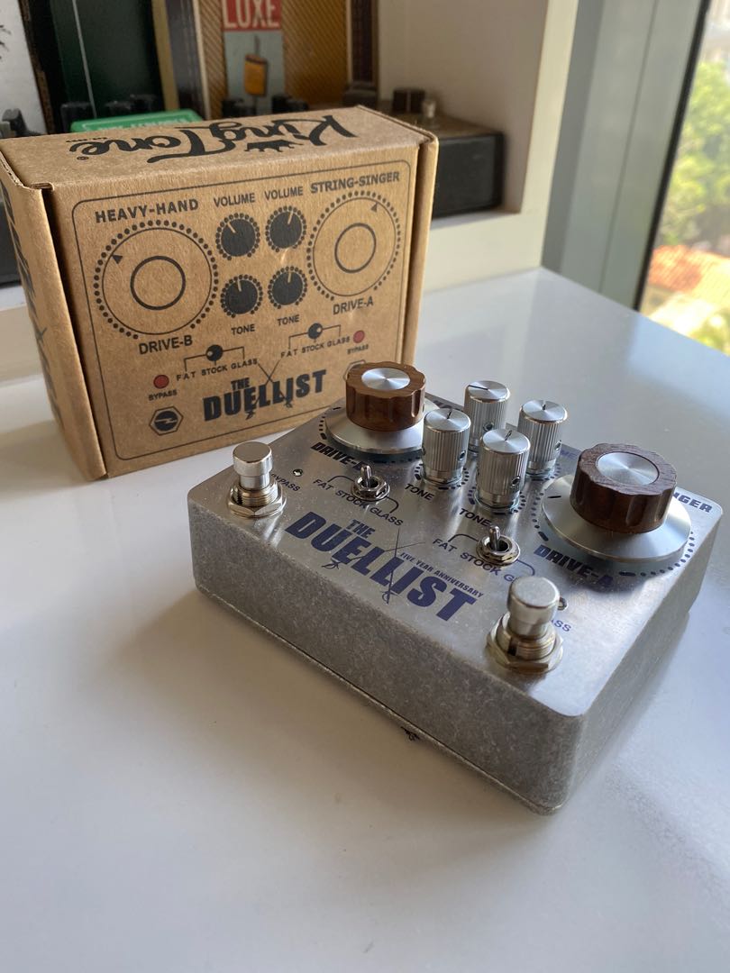 King Tone Duellist Overdrive Pedal 5th Anniversary, Hobbies & Toys