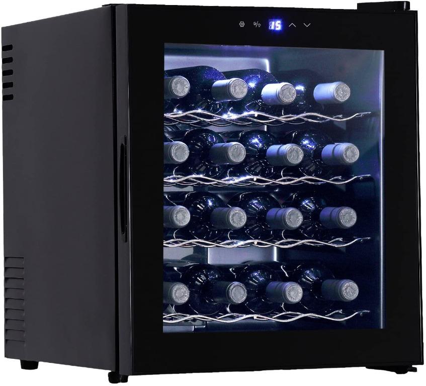 KUPPET BCW48A 16 Bottles Thermoelectric Freestanding Wine Cooler