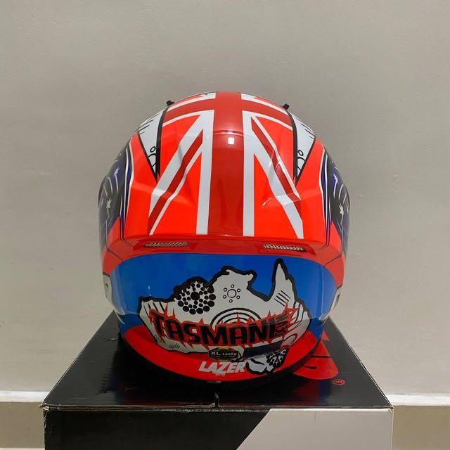 Lazer FH6 Tasmania Helmet, Motorcycles, Motorcycle Accessories on