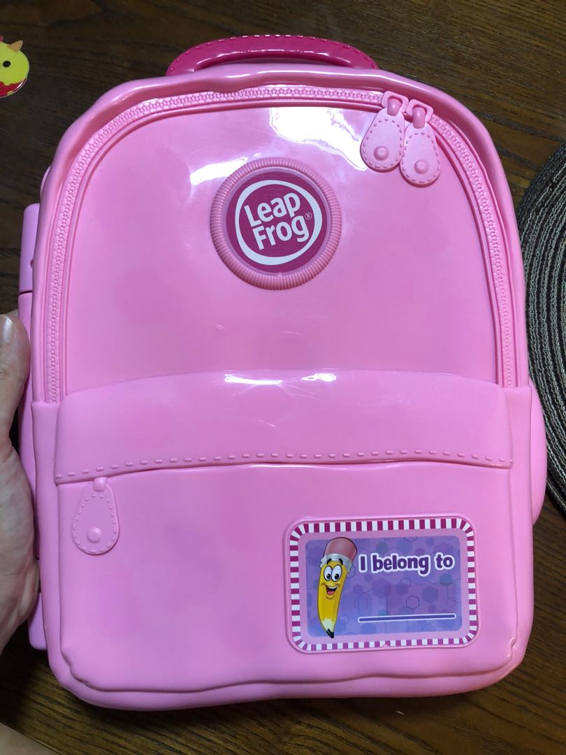 Leapfrog Mr Pencil Go With Me Backpack Pink Hobbies Toys