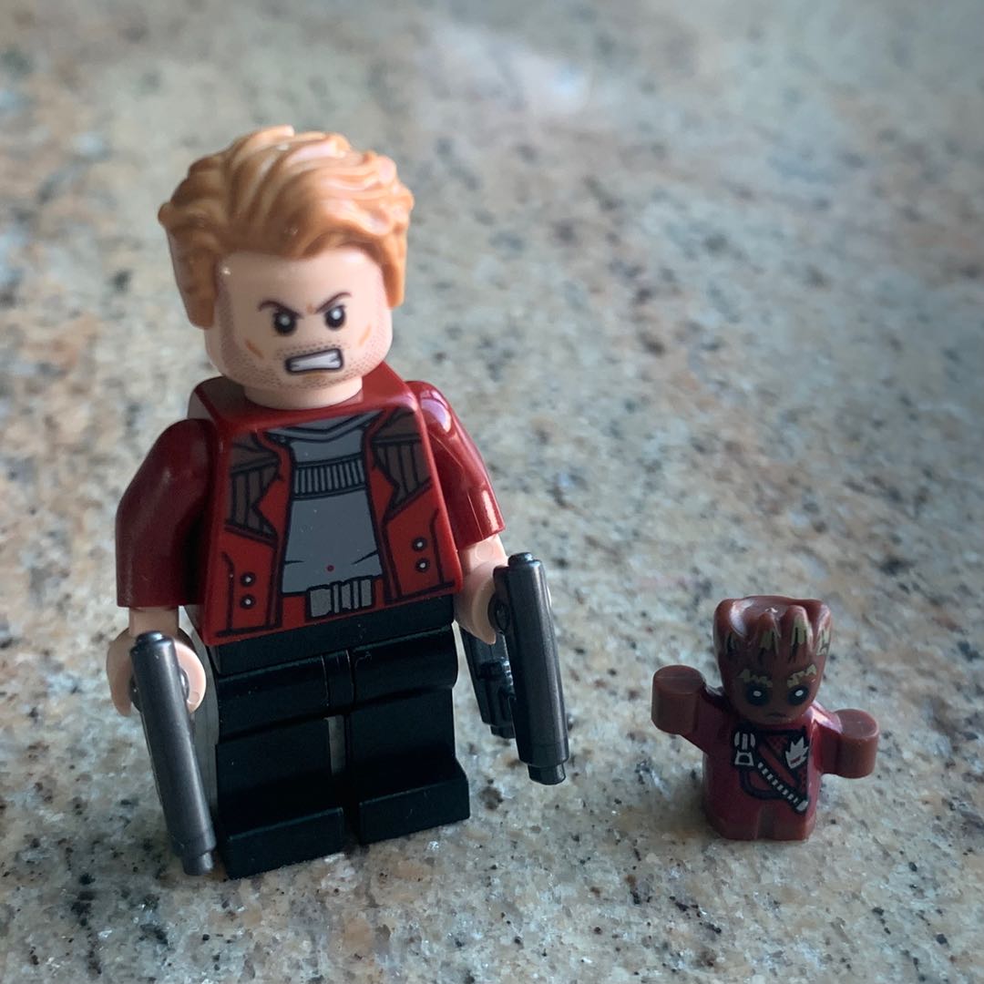 Lego Star Lord Groot baby bb Minifigure 星爵樹人BB 人仔, 興趣及