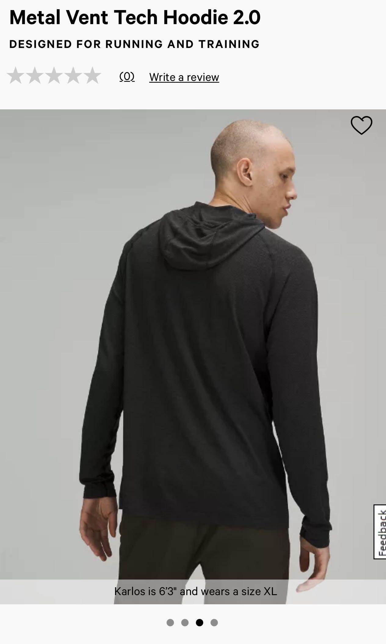 Metal vent top tech hoodie