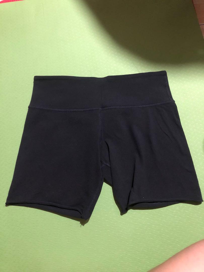 black biker shorts lululemon