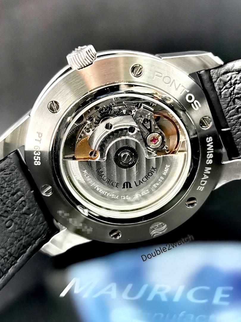 Maurice Lacroix Pontos Day Date 41mm Blue Dial