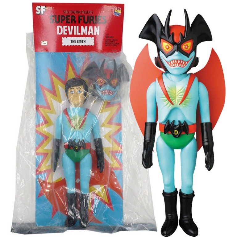 Medicom Toy ソフビ[搪膠軟膠大膠惡魔人40cm高] Medicom