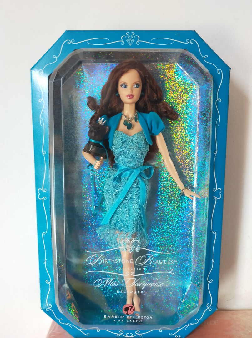 Miss Turquoise Barbie Birthstone Beauties Collection Barbie