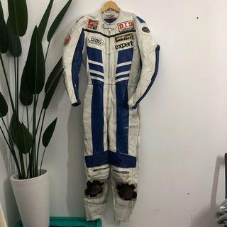Motor Racing suit leather jacket