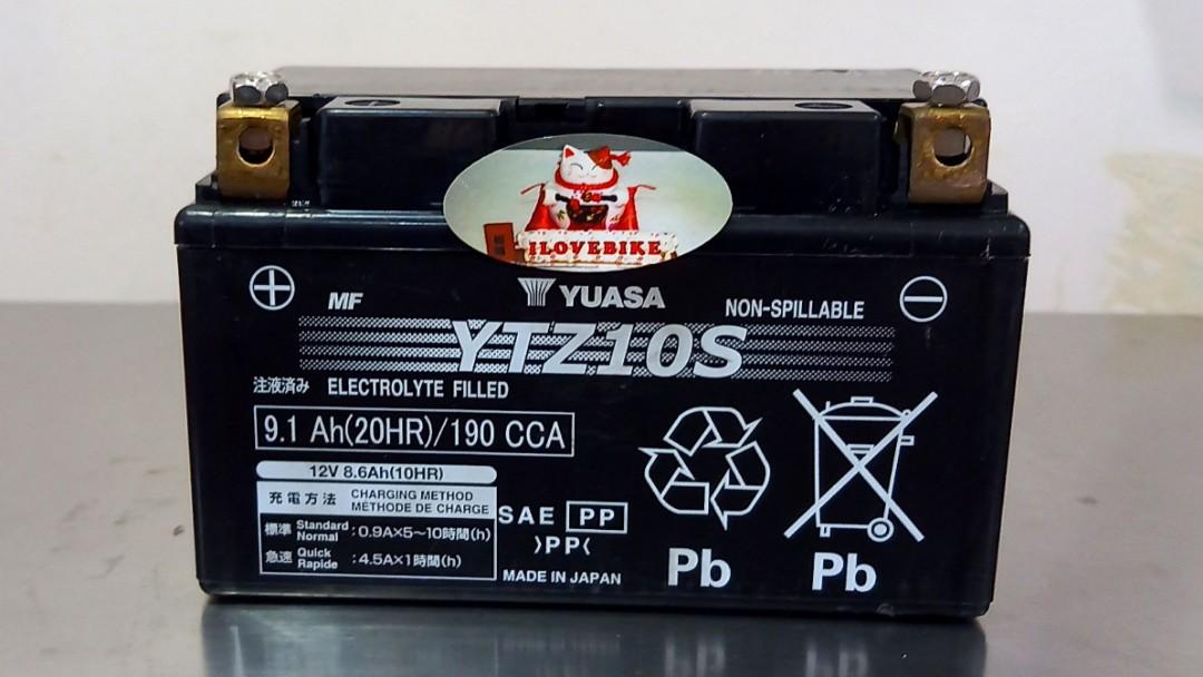 YTZ10S 12V 8.6AH Replacement Battery for Yuasa YTZ10S Battery 