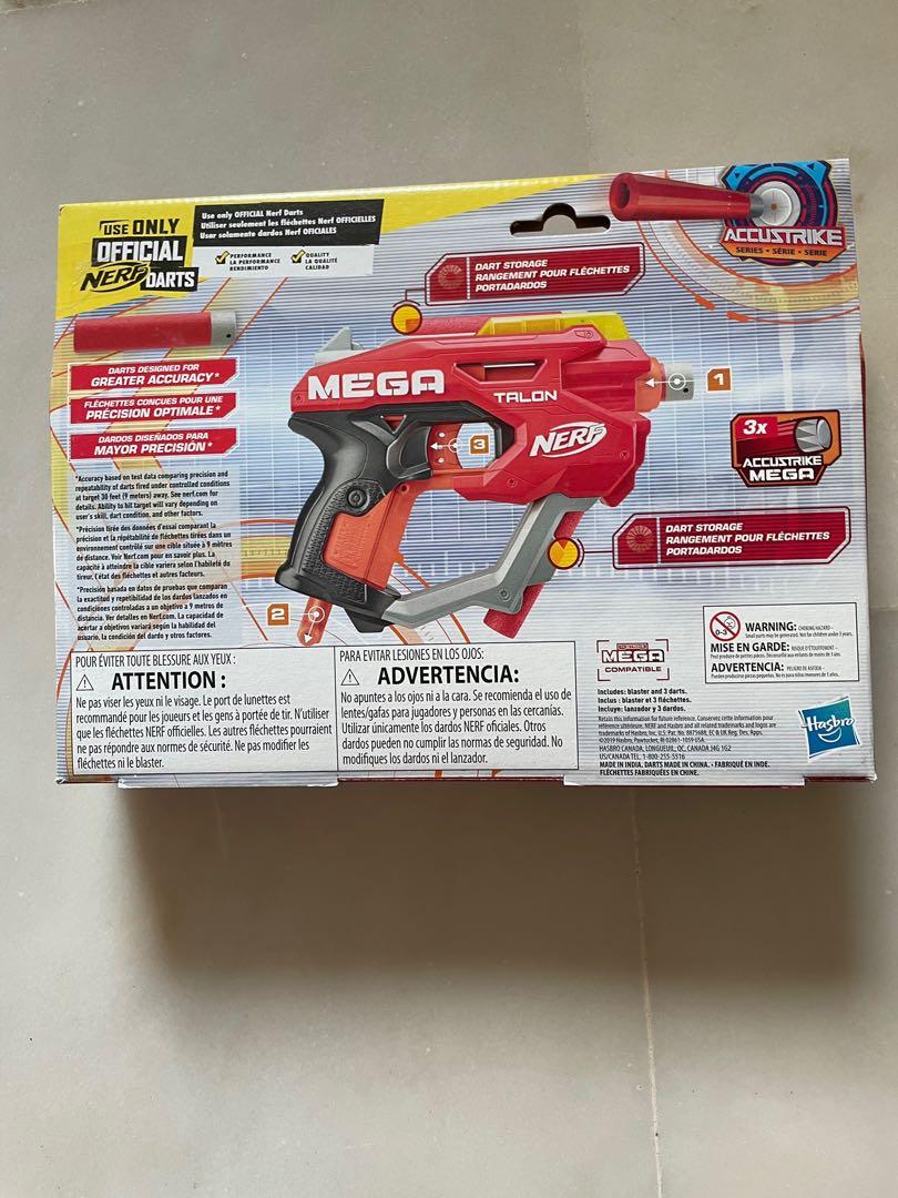 Hasbro Nerf Mega Talon Et Flechettes Nerf Mega Accustrike