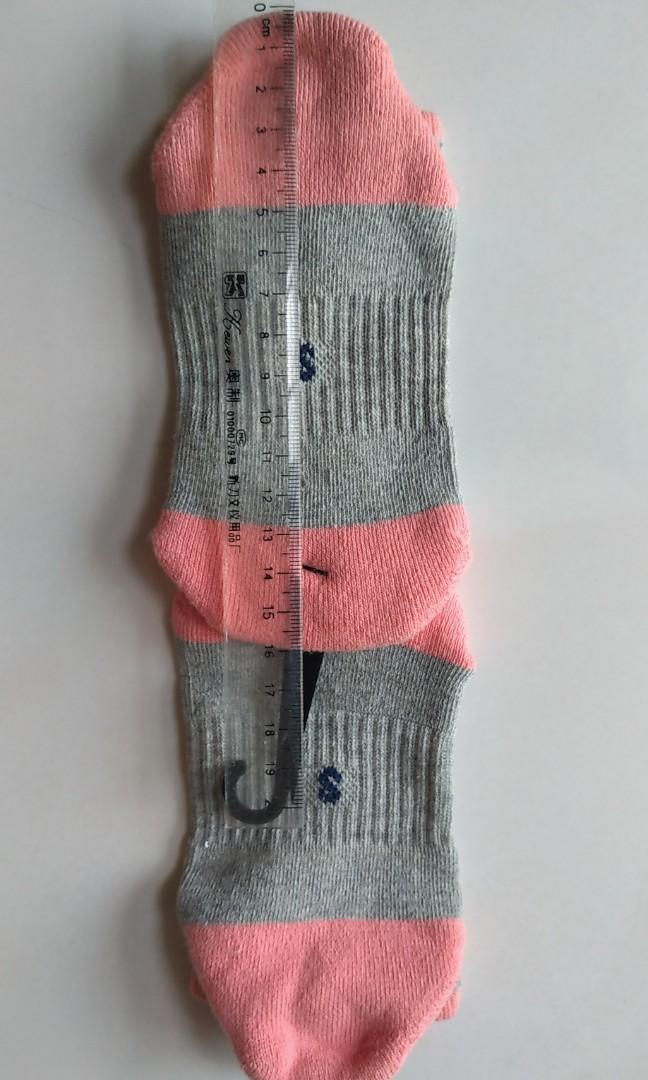 NEW Nike Socks Pink Grey size S Women s Fashion New