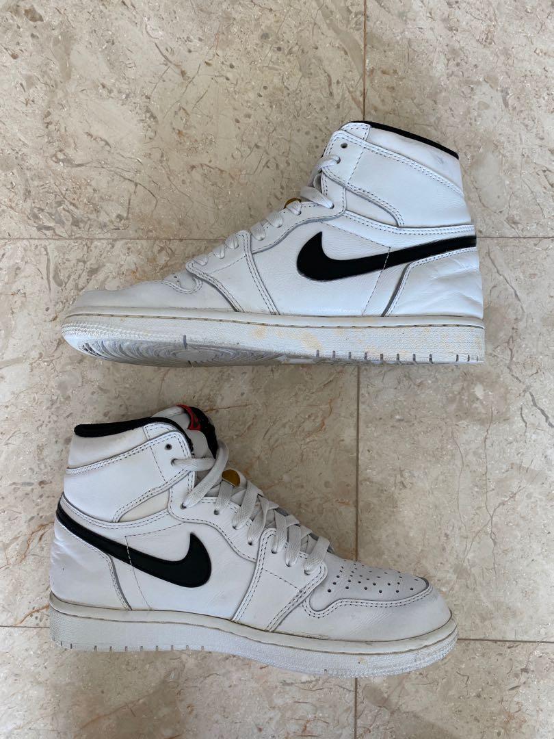 Nike air jordan outlet 1 yin yang white