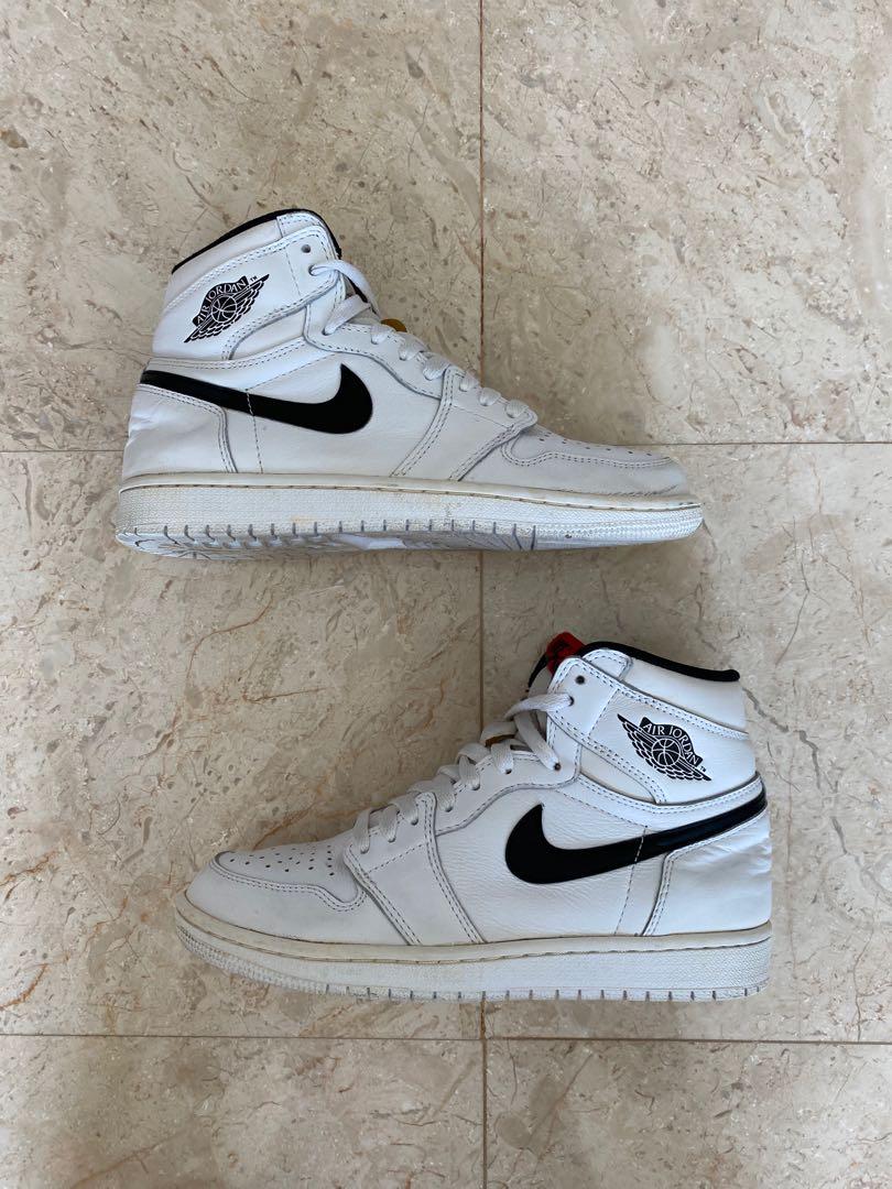 Nike air jordan 1 yin yang white store