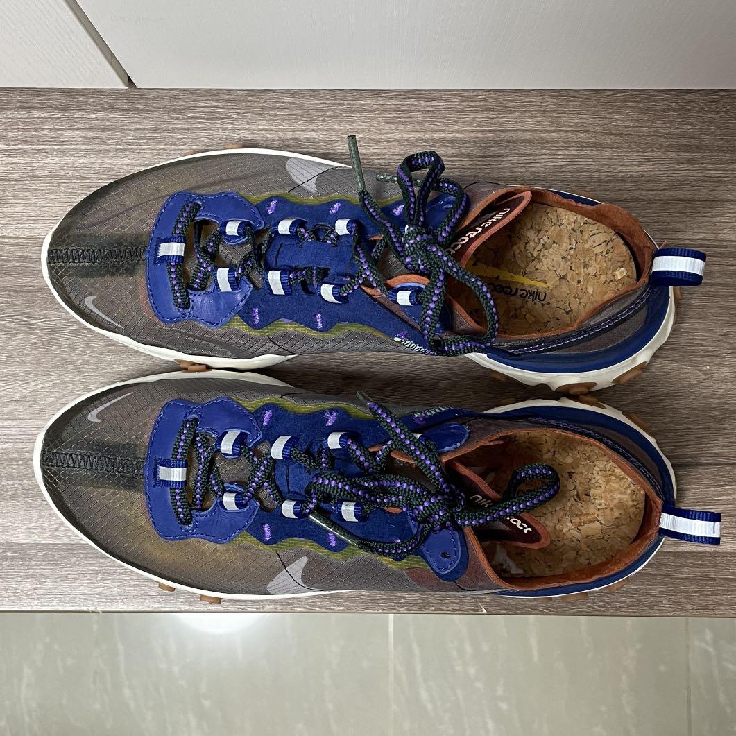 Nike React Elements 87 （分類：波鞋）位於 Hong Kong。 由 bisbisbis 提交（商品編號 1128533668，圖片 3）。簡介： 只穿過兩次，非常新淨，有盒 Colour: Dusty peach/Atmosphere grey Womens size: US7/UK4.5/EU38/24CM。