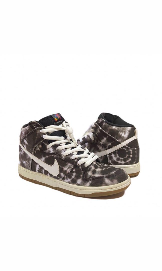 Nike SB Dunk High Tie Dye Men s Fashion Footwear Sneakers on