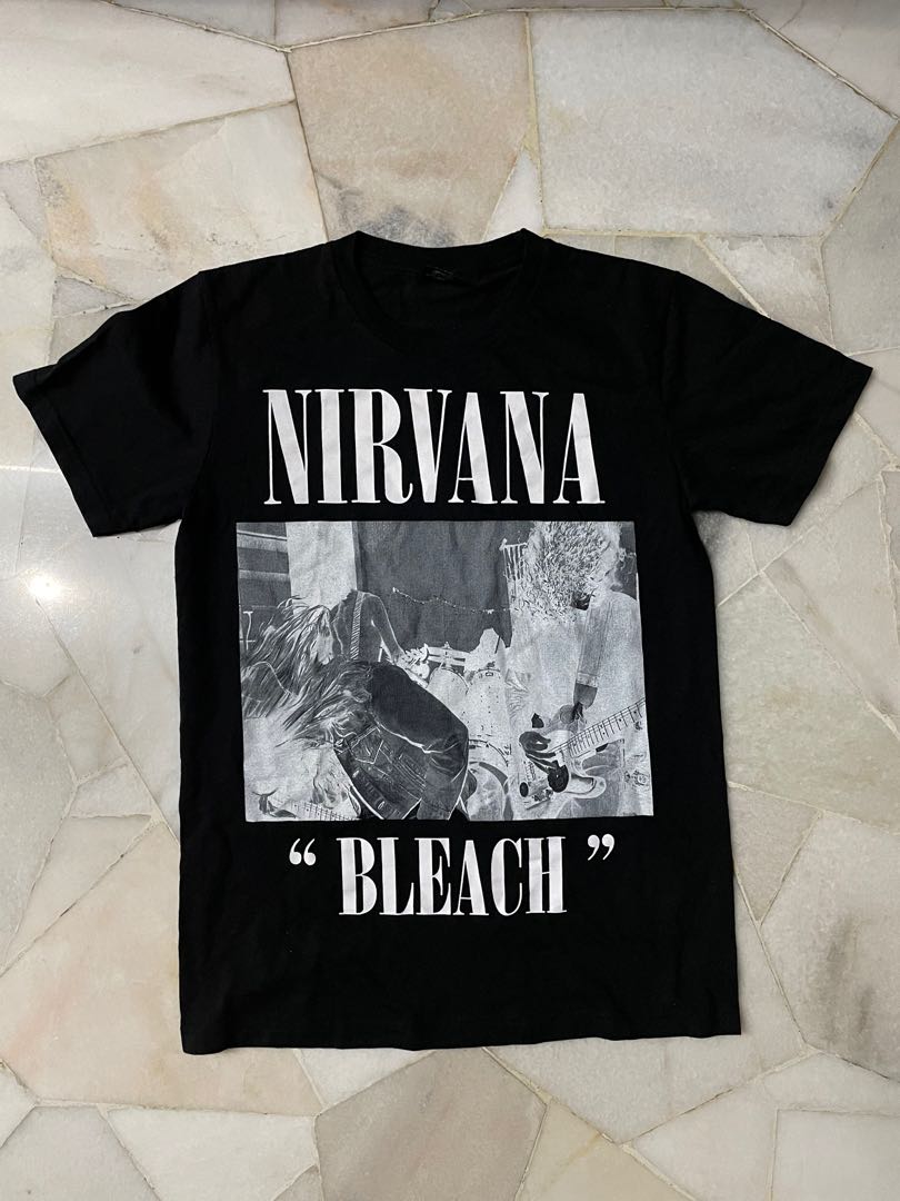 Nirvana bleach sales t shirt