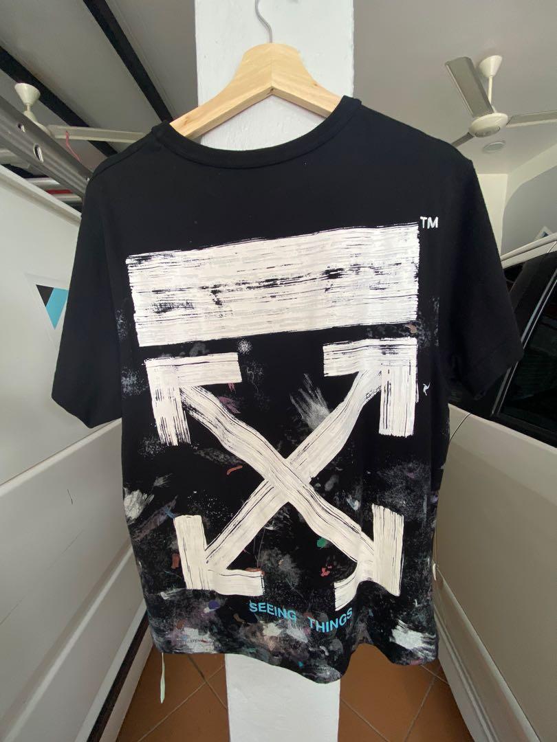 Off white hotsell brushed tee