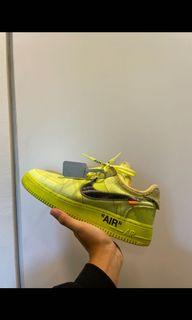off white nike volt air force 1