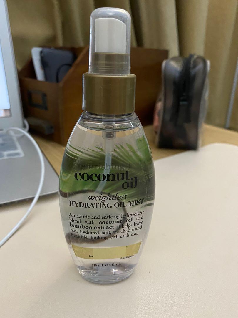 OGX Coconut Weightless Hydrating Oil Mist, Beauty & Personal Care, Hair