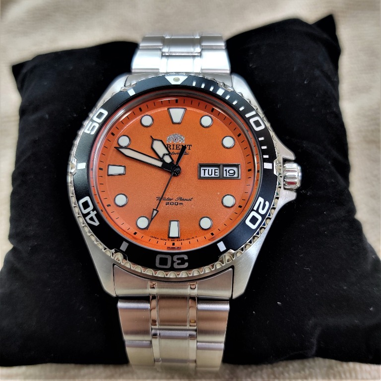 Orient mako 2 orange hot sale