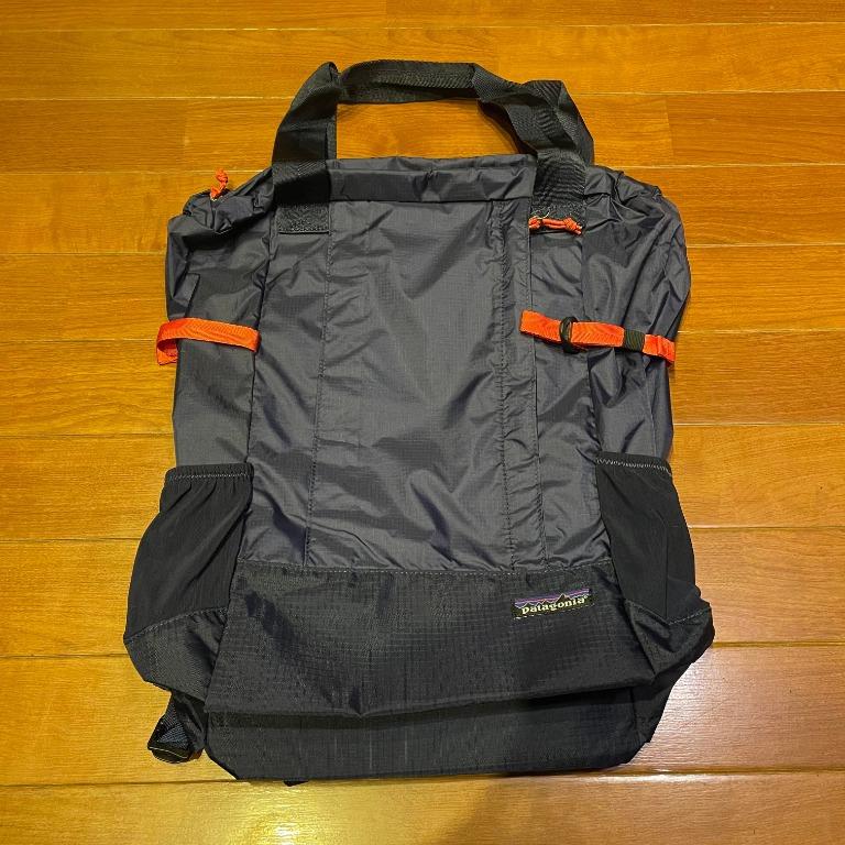 Patagonia lightweight travel tote pack 22l black sales