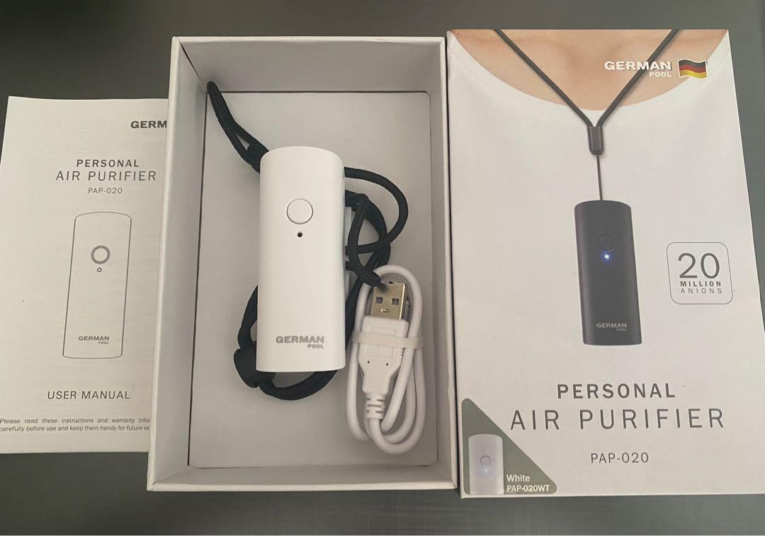 Personal Air Purifier German Pool PAP 020