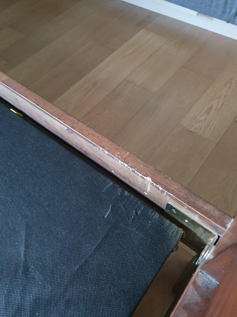 Picket and Rail bed frame (original price 1.5k), Furniture & Home