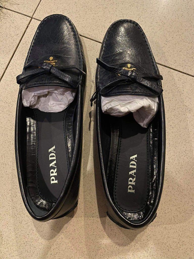 Prada driving shoes, Women's Fashion, Footwear, Loafers on Carousell