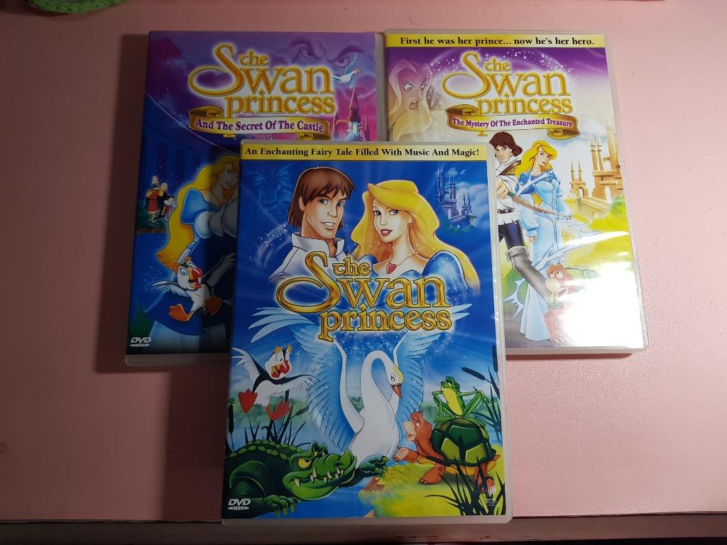 [Preloved] The Swan Princess Complete Collection Original DVD Boxset ...